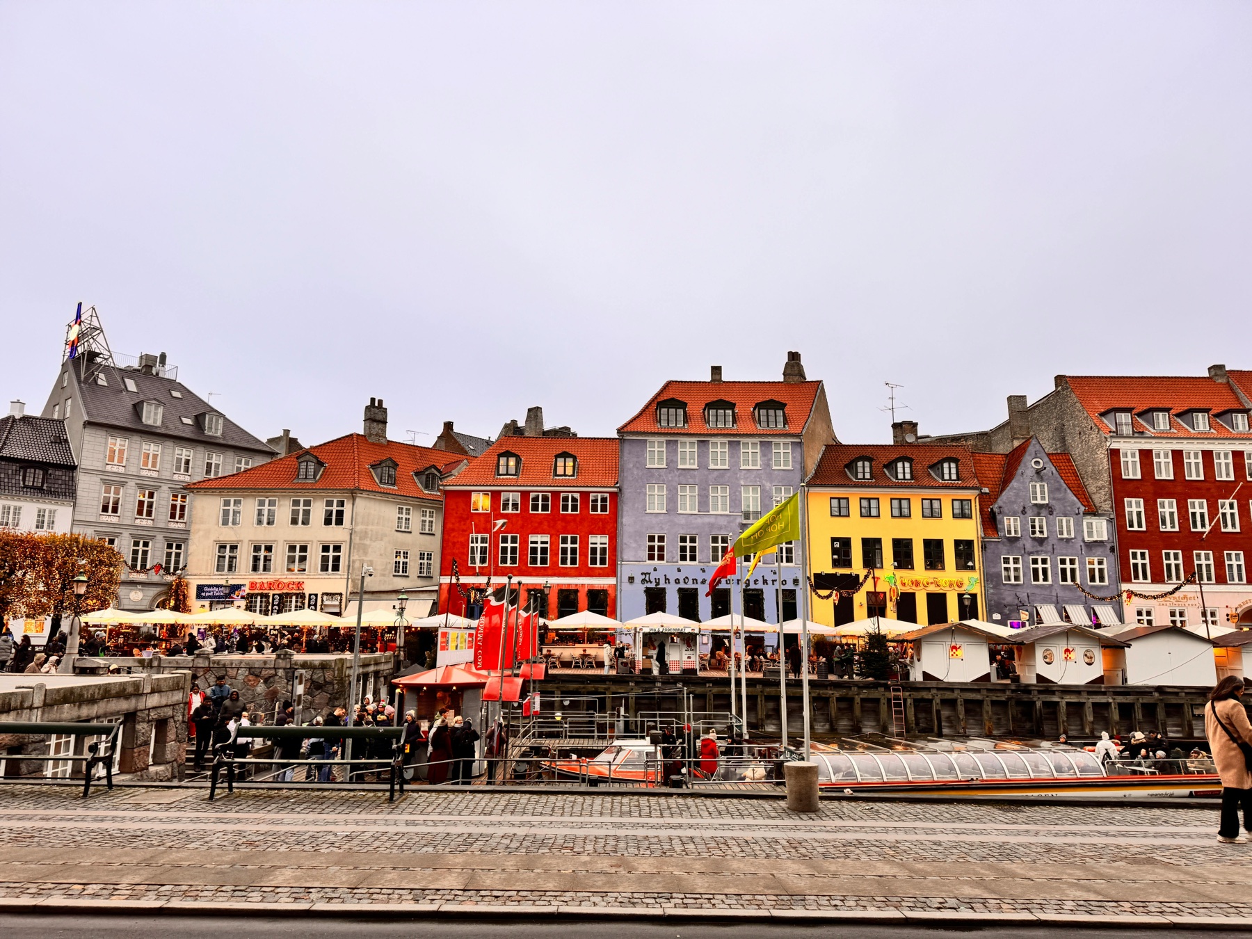 Dört yapay zekâ modelinin testinde kullanılan Kopenhag Nyhavn limanı ortam referansı